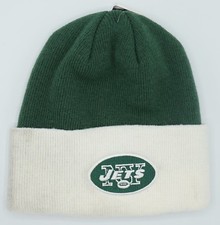 NFL New York Jets Reebok Adult Cuffed Knit Hat Cap Beanie NEW SEE DESCRIPTION