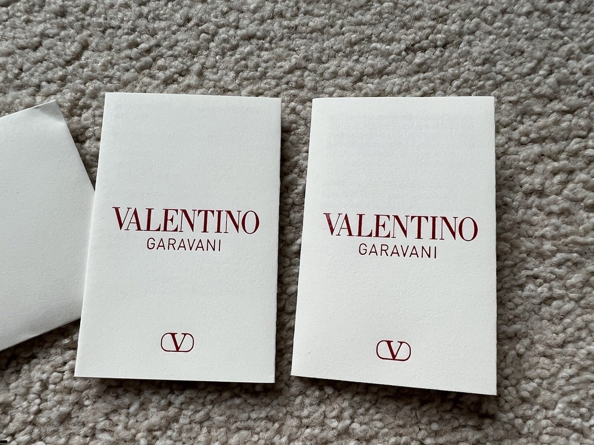 100% Authentic VALENTINO GARAVANI Replacement Authenticity
