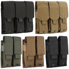 Tactical Molle Triple Double Single Mag Pouch Military Magazine Hunting Holster