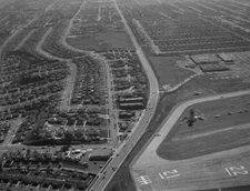 Bundy Drive, S. Centinela Avenue, south Ca LA OLD PHOTO 1