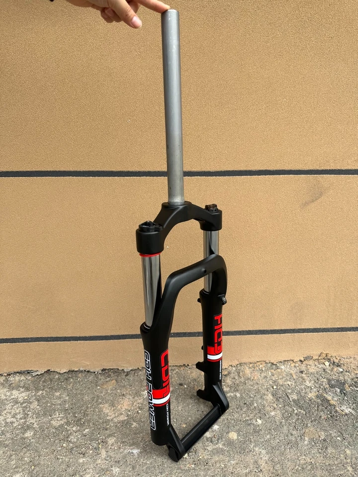 20*4"Fat Tire Suspension Fork Manual Lockout 9mmQR Spring E-Bike/Snow Bike Forks - Image 2 of 4