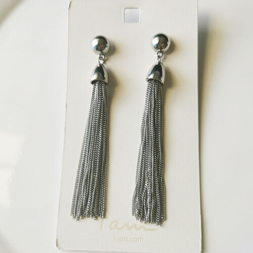 New I am Tassel Drop Dangle Earrings Gift Fashion Women Party Holiday Jewelry - Picture 1 of 2