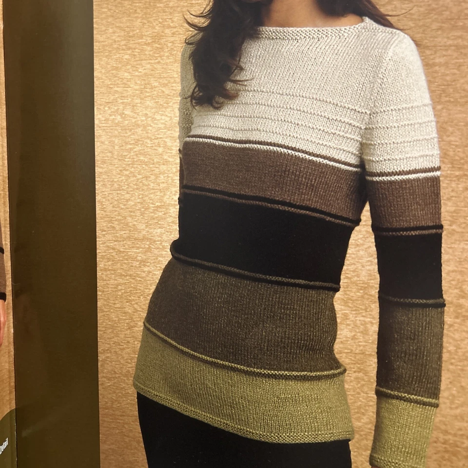 Patons Knitting Pattern Book 1211 Zhivago sizes xs - xxl 14 styles ladies women - Image 4 of 4