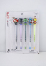 Yoobi Super Hero Figurine Gel Pens, 5 count- ...