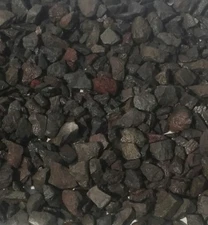 Pet supplies aquarium fish tank basalt lava rock crushed stone gravel substrate