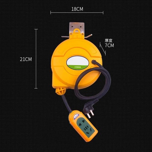 3000W Automatic Retractable Power Cable Reel Wire Telescopic Cable Dru - Picture 5 of 11