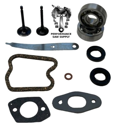 GASKET KIT, VALVES, BEARINGS, SEALS & FEELER GAUGE FIT STIHL BR500 BR550 BR600