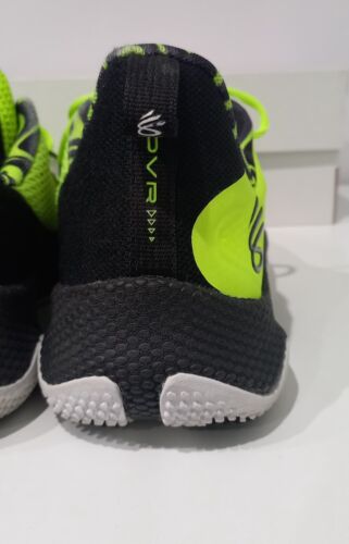 Under Armour Curry HOVR Splash 3 Men's 9 Volt Green Black Basketball Shoes LE - Picture 23 of 23