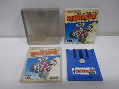 3D HOT RALLY™︎ NES Game: Famicom Grand Prix II - 3D Hot Rally [Japan][Fan
