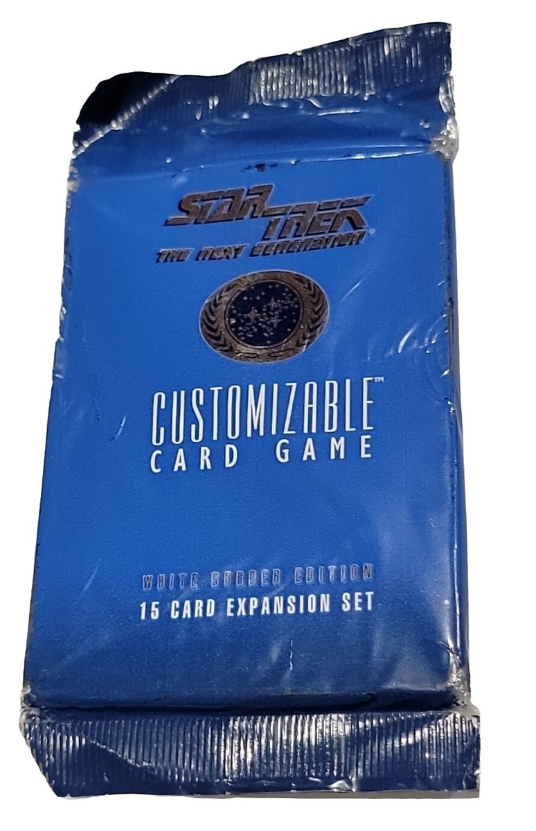 star trek the next generation customizable card game limited edition Amazon.com: Star Trek: The Next Generation Premiere Starter Deck (60 cards)  (Random) : Toys & Games