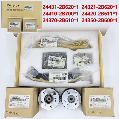#ad OEM Timing Chain Kit VVT Gear For Hyundai Kia 1.6L G4FC G4FD Elantra Sonata Soul $128.99