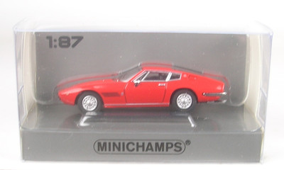 Maserati Ghibli Coupe (rot) 1969 1:87 Minichamps | eBay