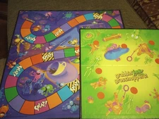 Vintage Milton Bradley SPLAT & Grabbin Grasshopper (Boards Only )