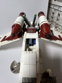LEGO Star Wars Republic Gunship 75021 (INCOMPLETE, NO MINIFIGS) READ DESCRIPTION