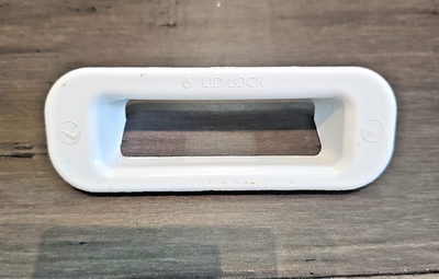 #ad #ad Whirlpool Maytag W11237157 Washer Lid Lock Bezel EUC WORKS Free Shipping $35.00