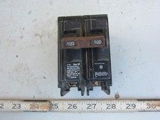 Siemens Q2100 2P 100A 120/240V Circuit Breaker, Used