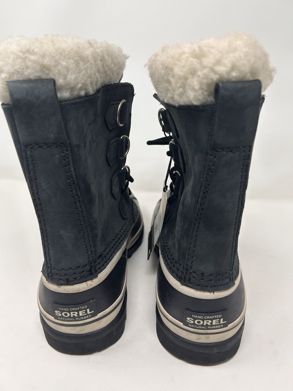 Sorel Women’s Caribou Waterproof Boots Mid-Calf Winter Snow 9″ Nubuck Size 6 image 2