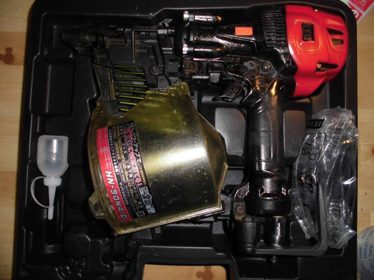 Max High Pressure Nailer HN90N4 | eBay