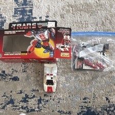 Transformers Autobot Red Alert Robot Toy with Box and Accessories