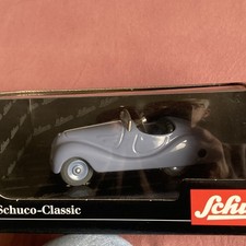 Vintage Schuco BMW Akustico 2002 | Tin Wind Up & Horn Sounding | # 01047