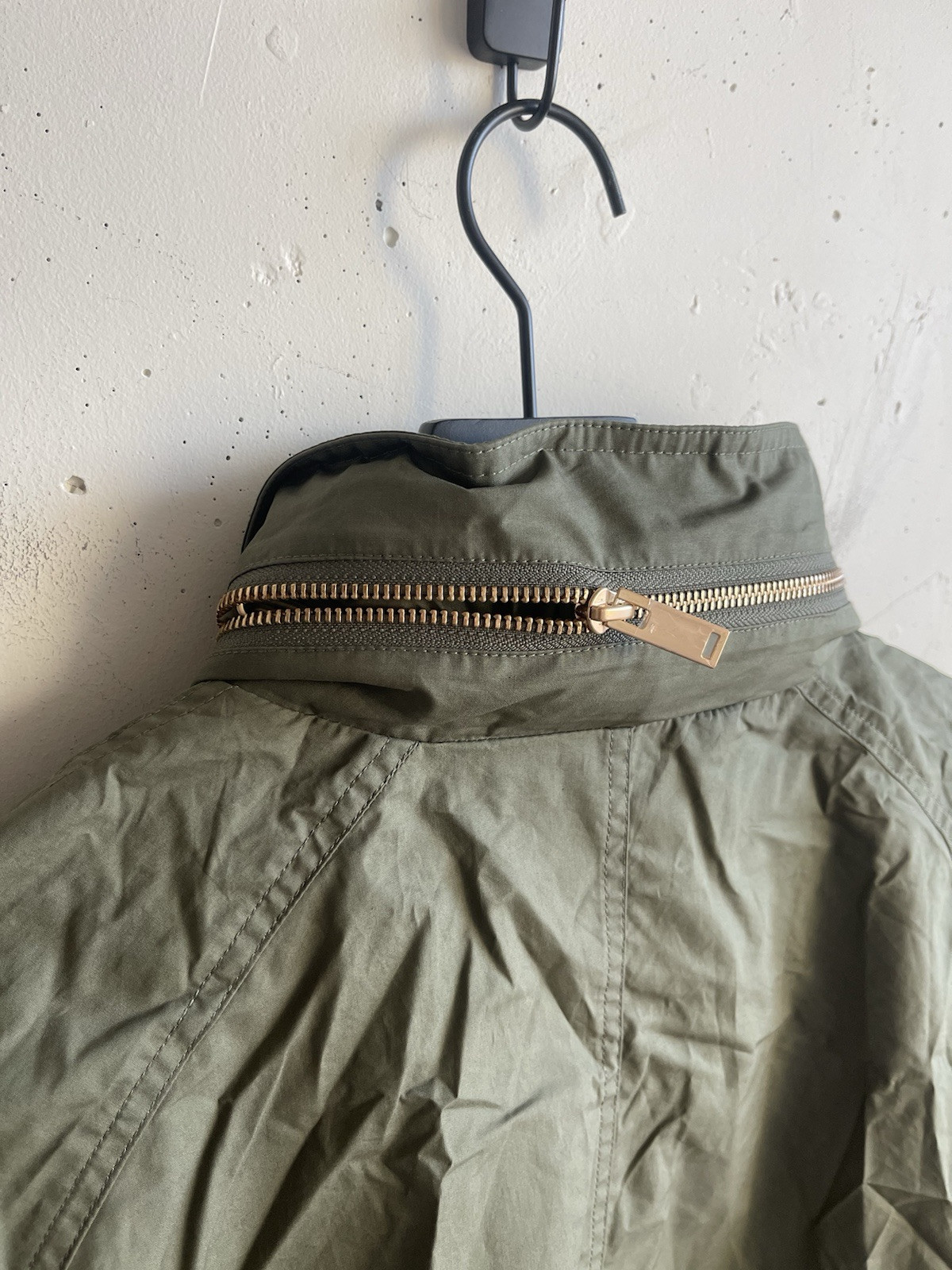 Sézane Women’s Miro Jacket in Khaki Size 12 image 9