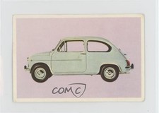 1960s Hellas Jenkki Autosarja Bilserie Gum 120 Card Set Fiat 600 D #73 f5h