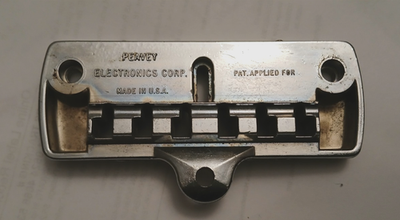 #ad 80’s Peavey USA T Series Bridge Chrome Pat. Applied For Made in USA $62.10