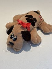 Vintage 1985 Pound Puppy Newborns Light Brown with Brown Spots