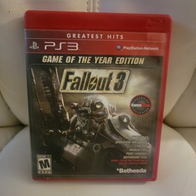 Fallout 3 -- Game of the Year Edition (Sony PlayStation 3, 2009)