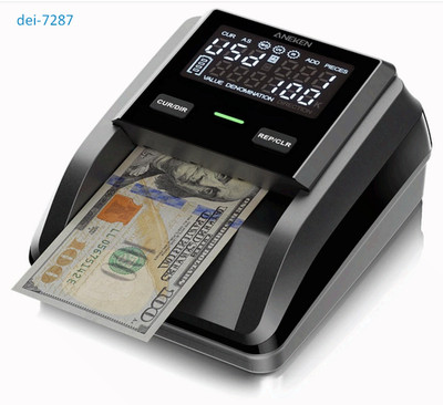 AL-139 Counterfeit Bill Detector, 2.8'' Screen, Multi-Currency Support