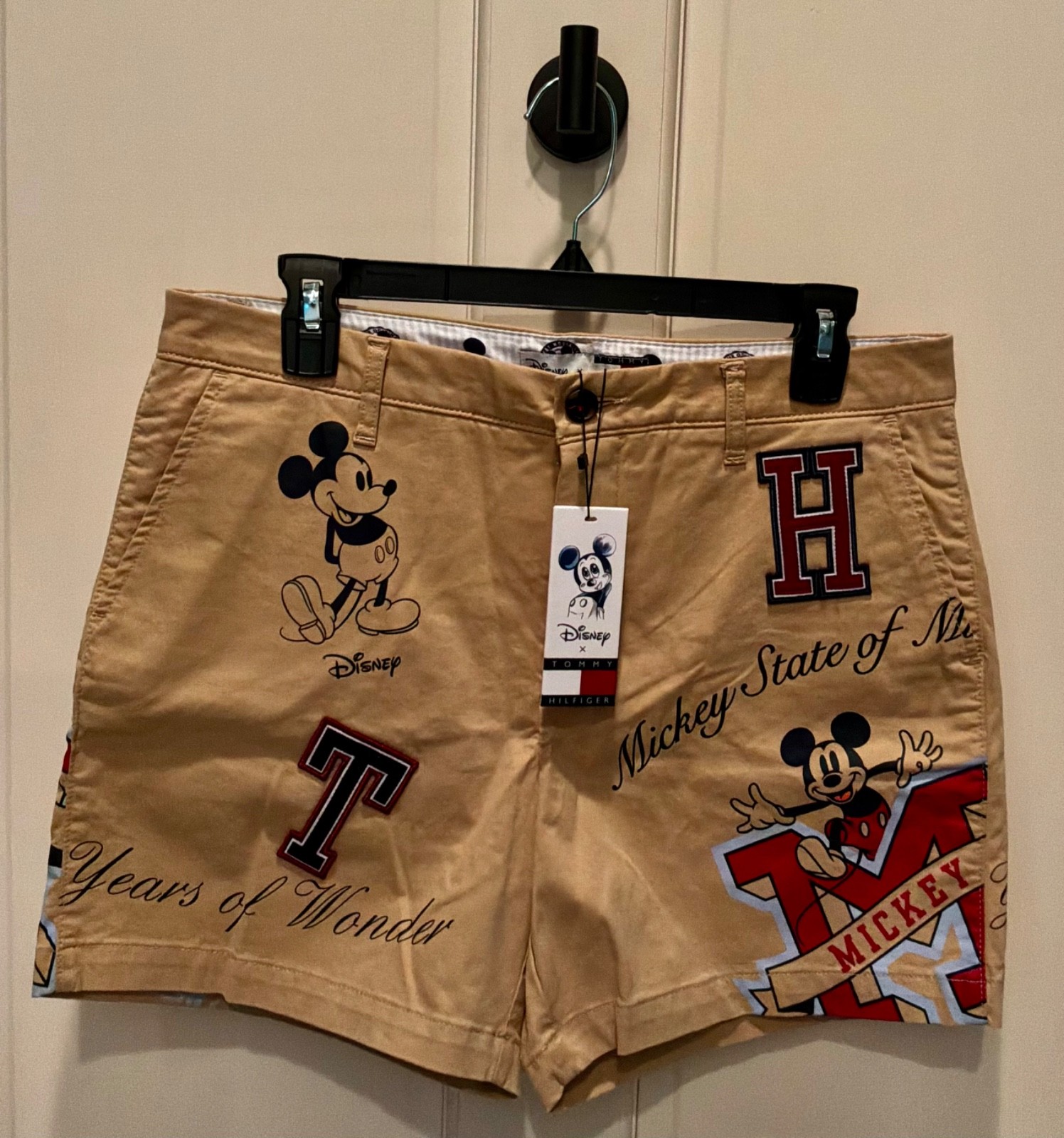 New TOMMY HILFINGER DISNEY Shorts Sz 8 image 2