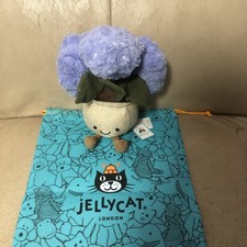 Jellycat Amuseables Hydrangea Soft Toy - BNWT & Dust Bag | Potted plant gift
