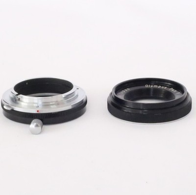 Bague D'inversion Macro Olympus Pour Objectif Pen F, FT, FV, Fixation 45mm, Occasion