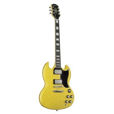 Epiphone SG Custom Gold Sparkle - Double Cut Modelle