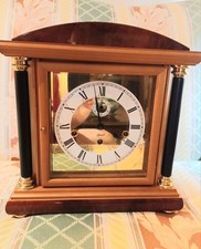 VERY RARE! HERMLE & SOHN TRIPLE CHIME BRACKET CLOCK-MINT! GORGEOUS ESTATE FIND!