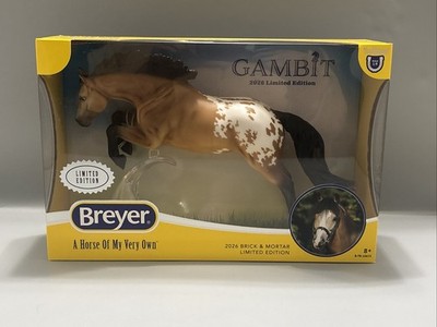 Breyer Buckskin Blanket Appaloosa Loose Mane Newsworthy Gambit Brick And Mortar 