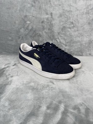 Puma Suede Classic XXI sneaker in peacoat blue suede And White Size 8.5