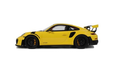 1/12 Porsche 911 991.2 GT2 RS Weissach Pkg 2018 Yellow Model by GT