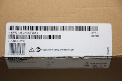 SIEMENS Anschlussbox 6AV2 125-2AE13-0AX0 C-N6JH8039
