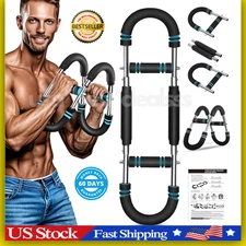 Gorilla Bar Twister Arm & Chest Trainer for Men – Adjustable 60-100lb Chest S...