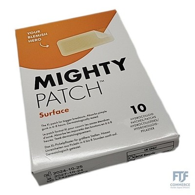 Mighty Patch Surface Pickel-Patches von Hero Cosmetics, XL-Hydrokolloid-Pflaster