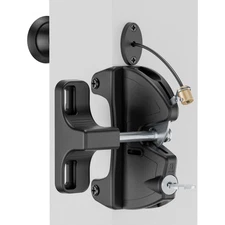 Key Lockable Sided Gate Latch, Outdoor Fence Gate Lock Double Sided Gate Latc...