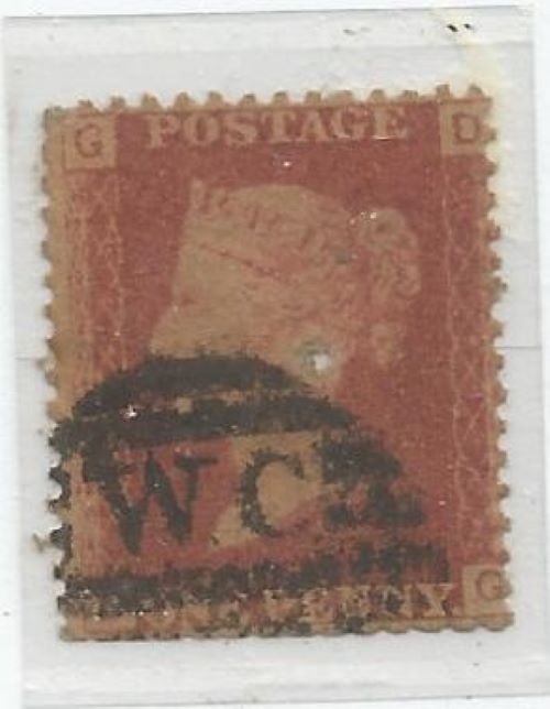 GREAT BRITAIN SC# 12 NICE BUT HAS STAPLE HOLE