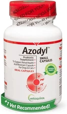 Vetoquinol Azodyl Kidney Health Supplement Capsules for Dogs and Cats - 90 Count