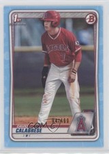 2020 Bowman Draft Sky Blue Border 94/499 David Calabrese #BD-103 04do