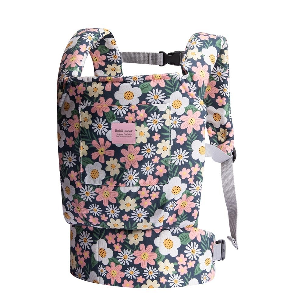 Écharpe de portage poupée en coton doux pour les promenades en famille
