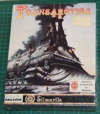 Rare Transarctica game by Silmarils for Atari Falcon vintage computer