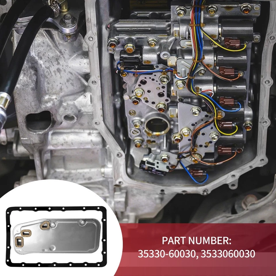 Filtro de transmisión con junta de cárter para Lexus LX470 Toyota 4Runner Tacoma Tundra Foto 4 de 4