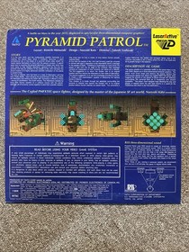 Pyramid Patrol Pioneer LaserActive Mega LD Game With Box