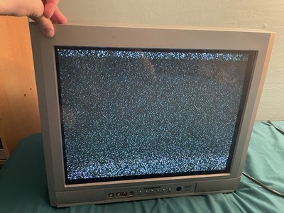 SYLVANIA CR202SL8 20in Silver CRT Television 2007 Composite RCA Audio-In 60Hz